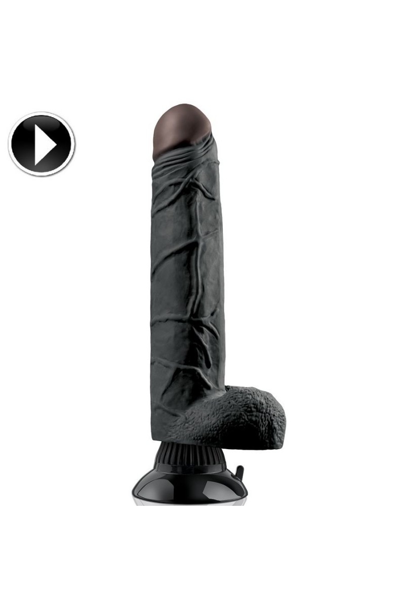 REAL FEEL DELUXE - VIBRADOR NUM 7 NEGRO
