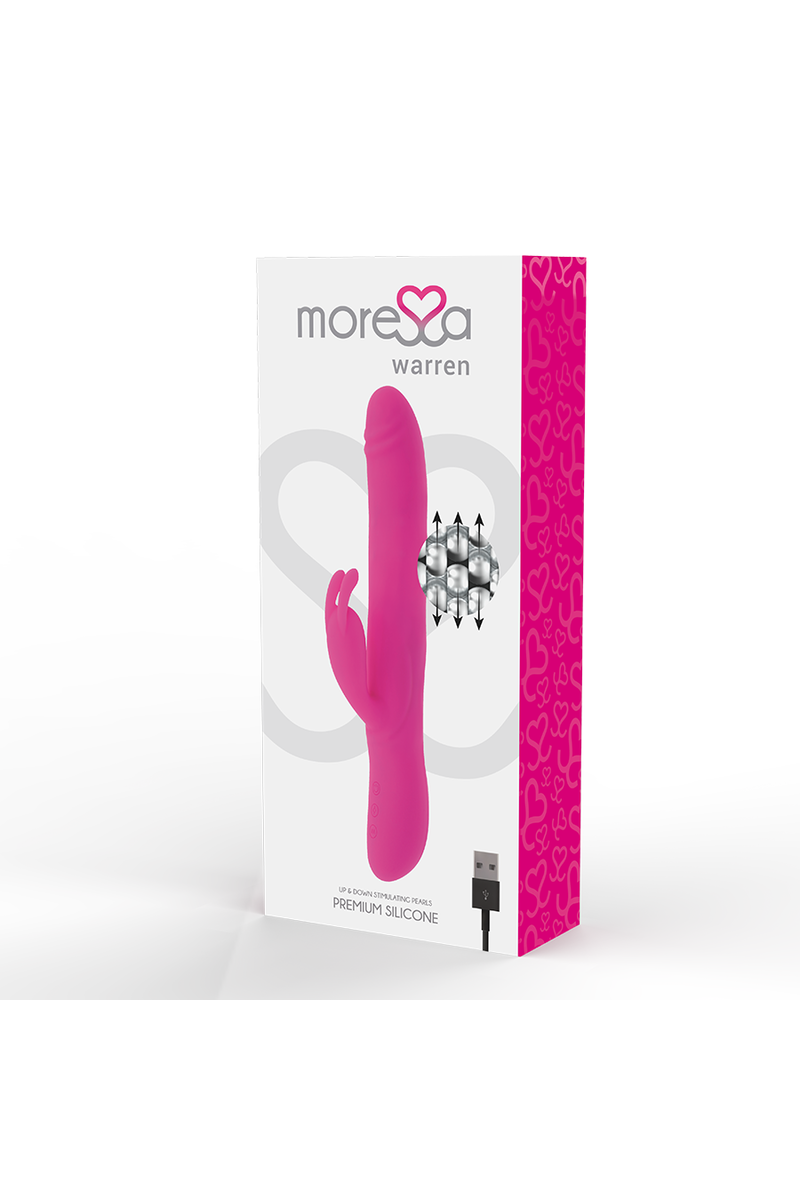 MORESSA - WARREN PREMIUM SILICONA RECARGABLE