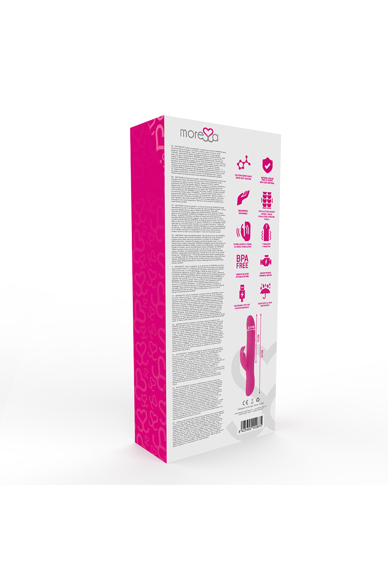 MORESSA - WARREN PREMIUM SILICONA RECARGABLE