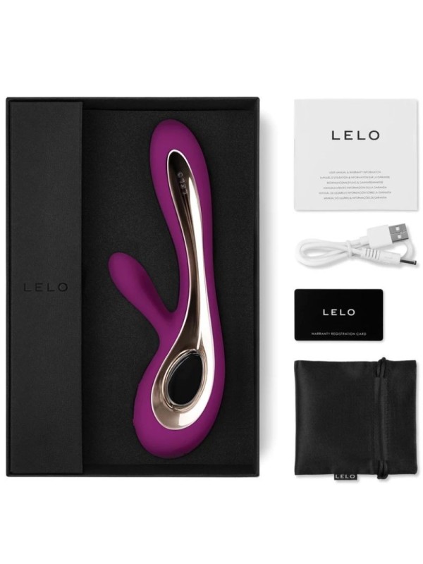 LELO - SORAYA 2 VIBRADOR RABBIT MORADO