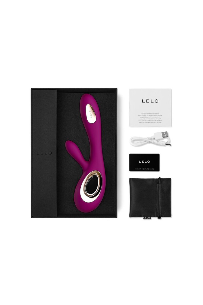 LELO - SORAYA WAVE VIBRADOR RABBIT MORADO
