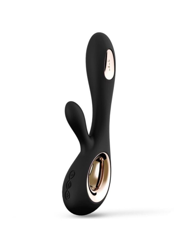 LELO - SORAYA WAVE VIBRADOR RABBIT NEGRO