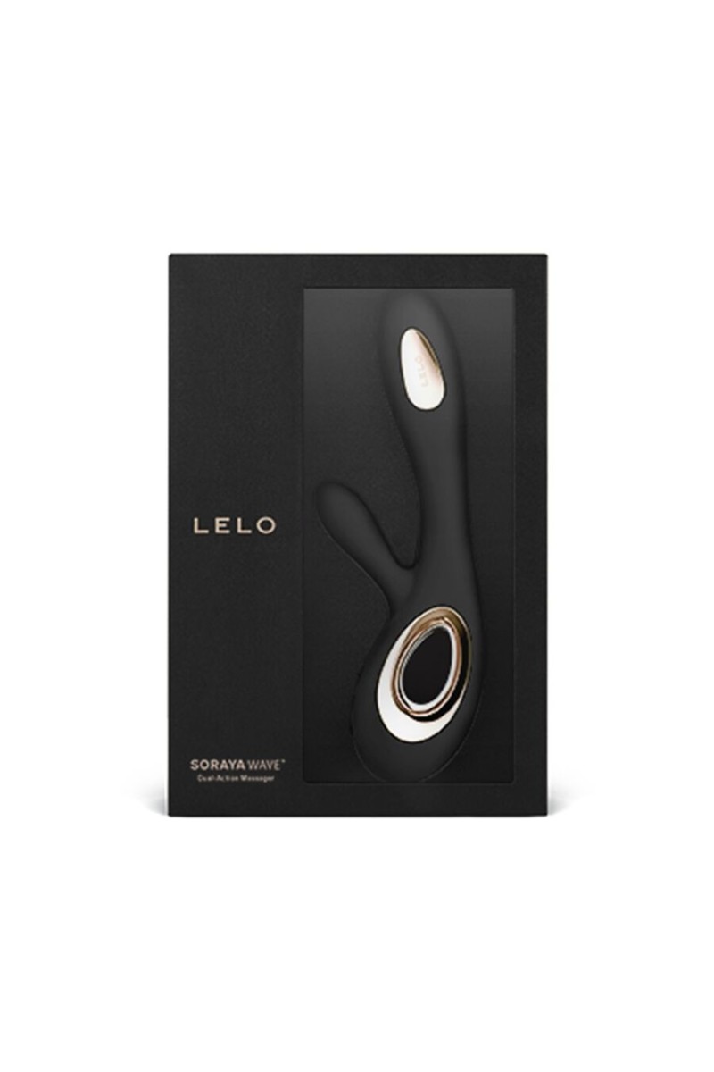LELO - SORAYA WAVE VIBRADOR RABBIT NEGRO