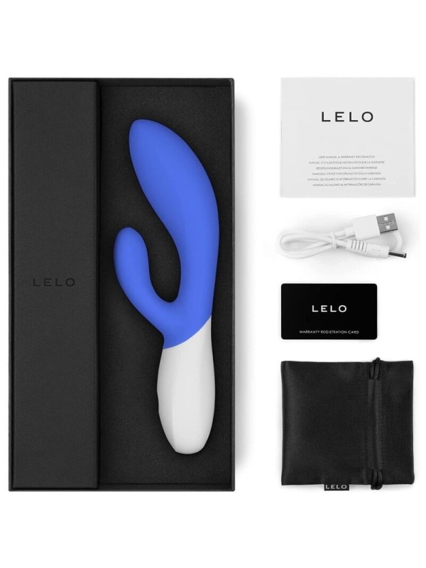 LELO - INA WAVE 2 VBRADOR LUJO MOVIMIENTO ESPECIAL AZUL