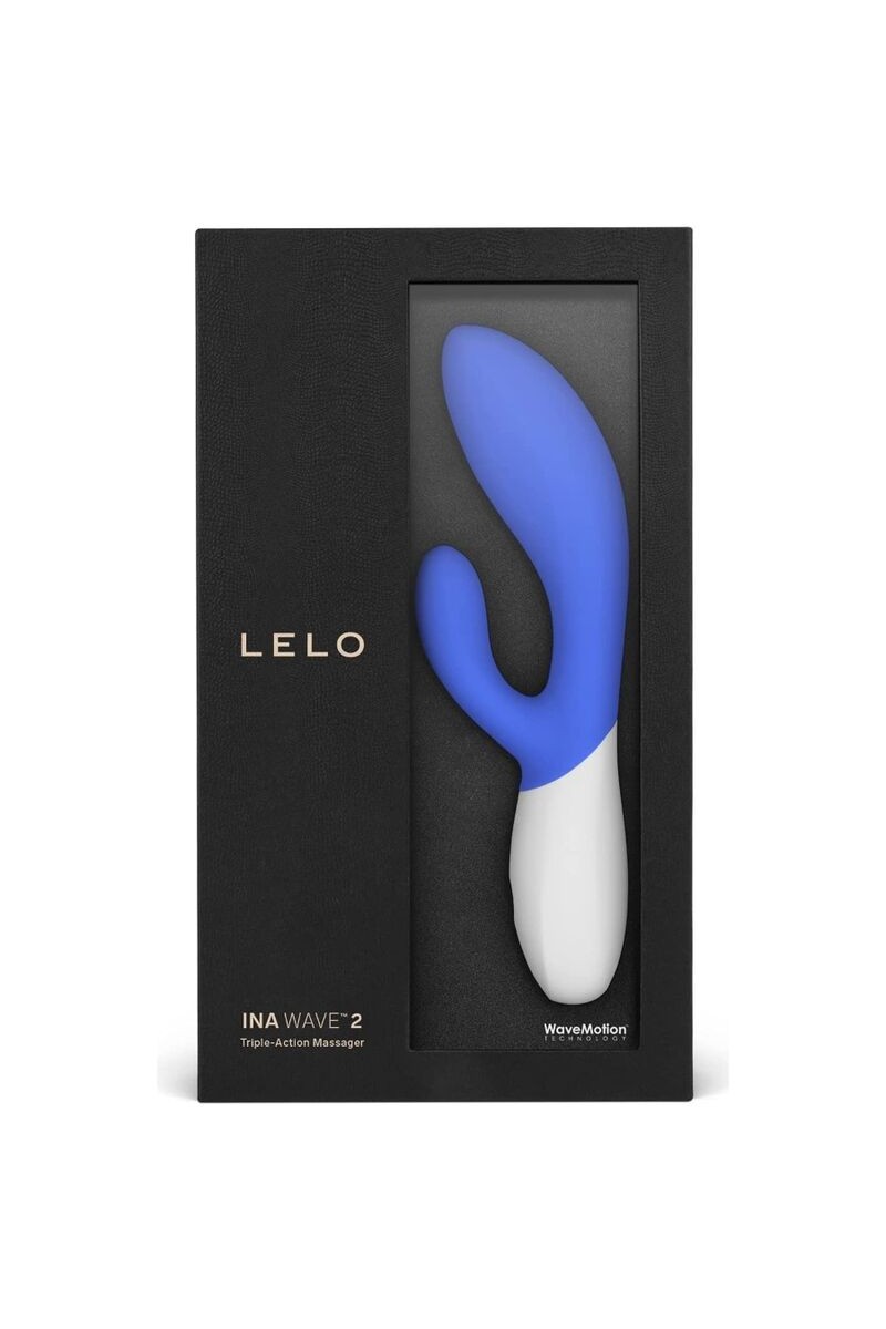 LELO - INA WAVE 2 VBRADOR LUJO MOVIMIENTO ESPECIAL AZUL