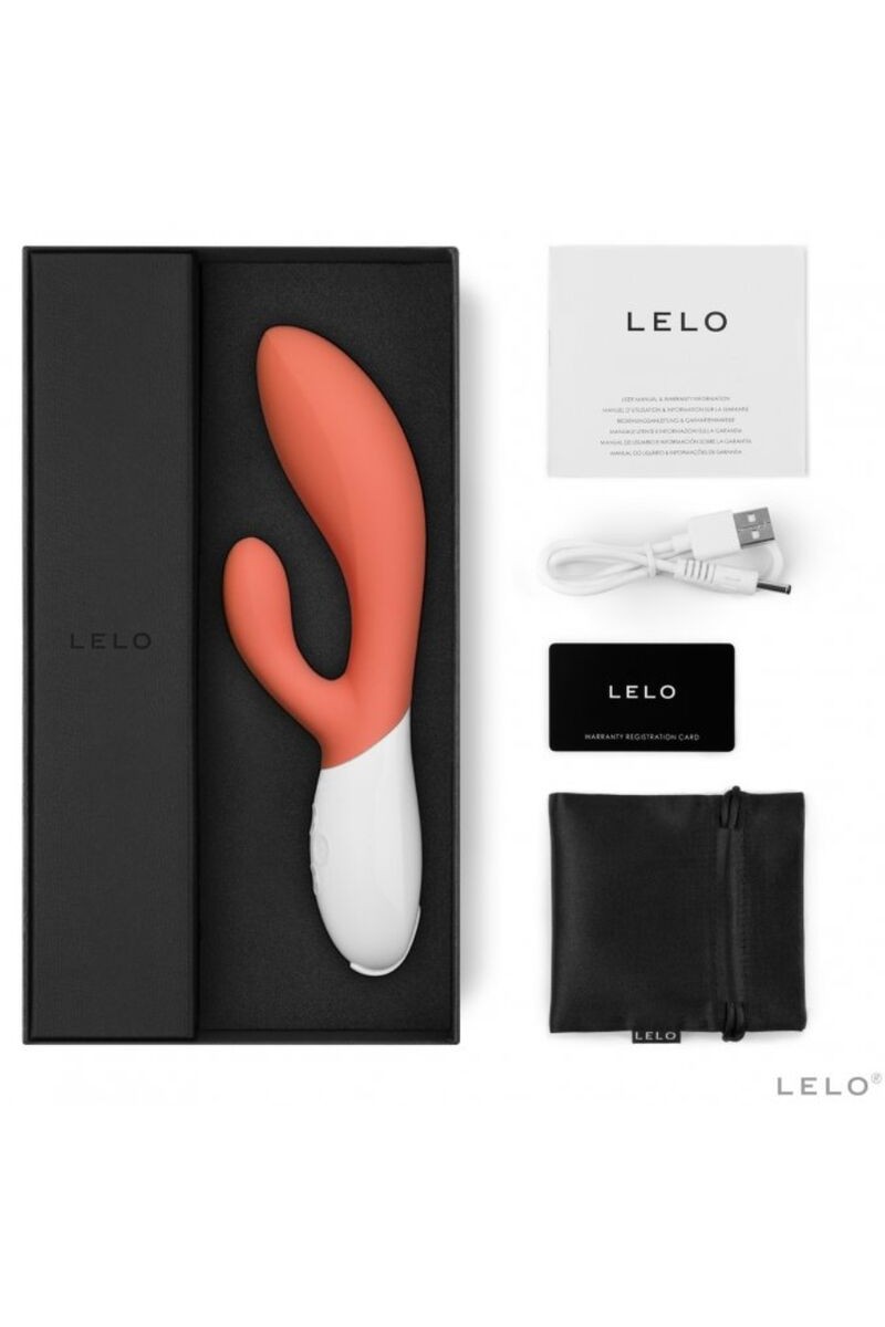 LELO - INA 3 VIBRADOR RABBIT LUJO CORAL