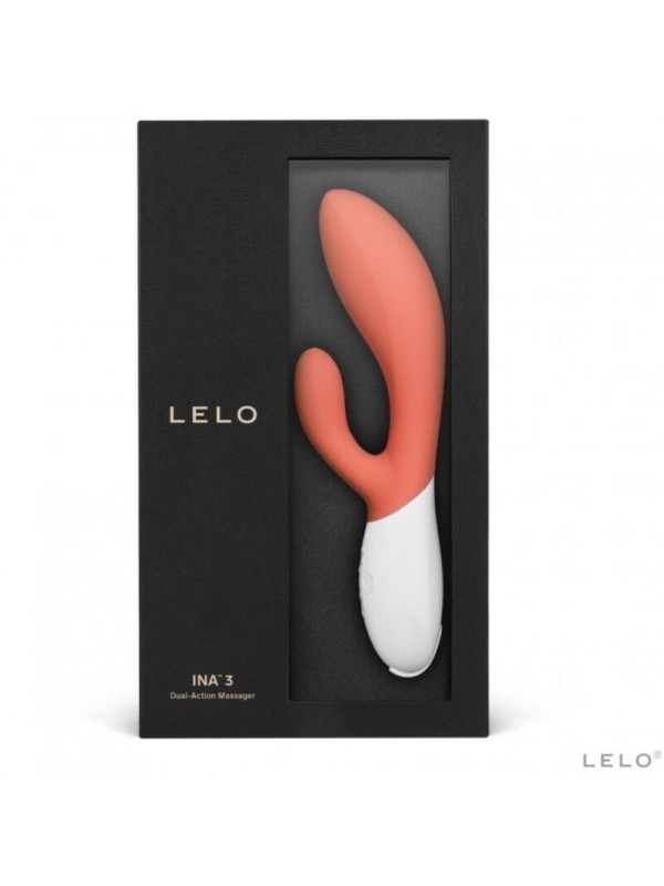 LELO - INA 3 VIBRADOR RABBIT LUJO CORAL