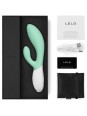 LELO - INA 3 VERDE VIBRADOR RABBIT LUJO VERDE AGUA