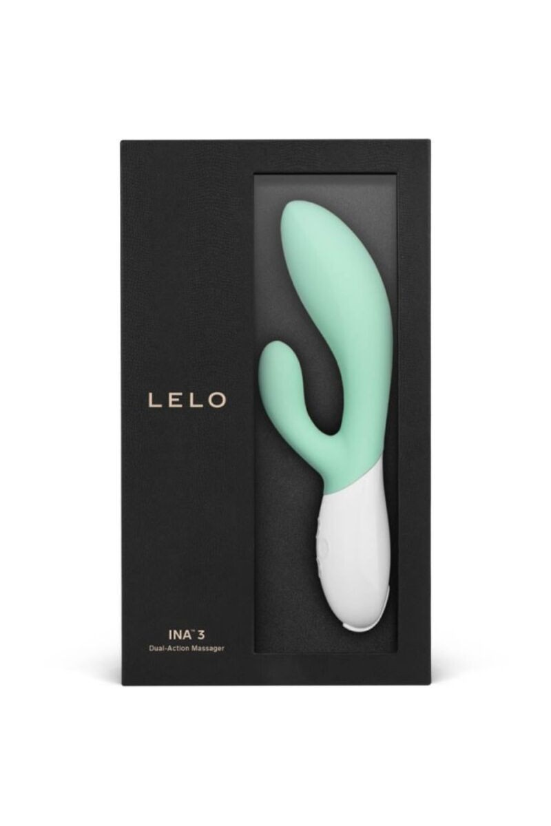 LELO - INA 3 VERDE VIBRADOR RABBIT LUJO VERDE AGUA