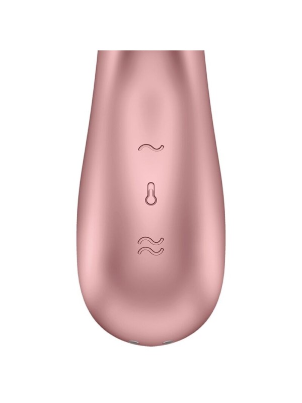 SATISFYER - HOT LOVER VIBRADOR ROSA & BEIGE