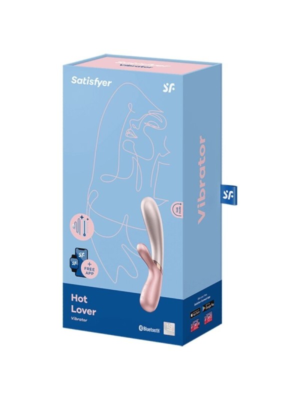 SATISFYER - HOT LOVER VIBRADOR ROSA & BEIGE