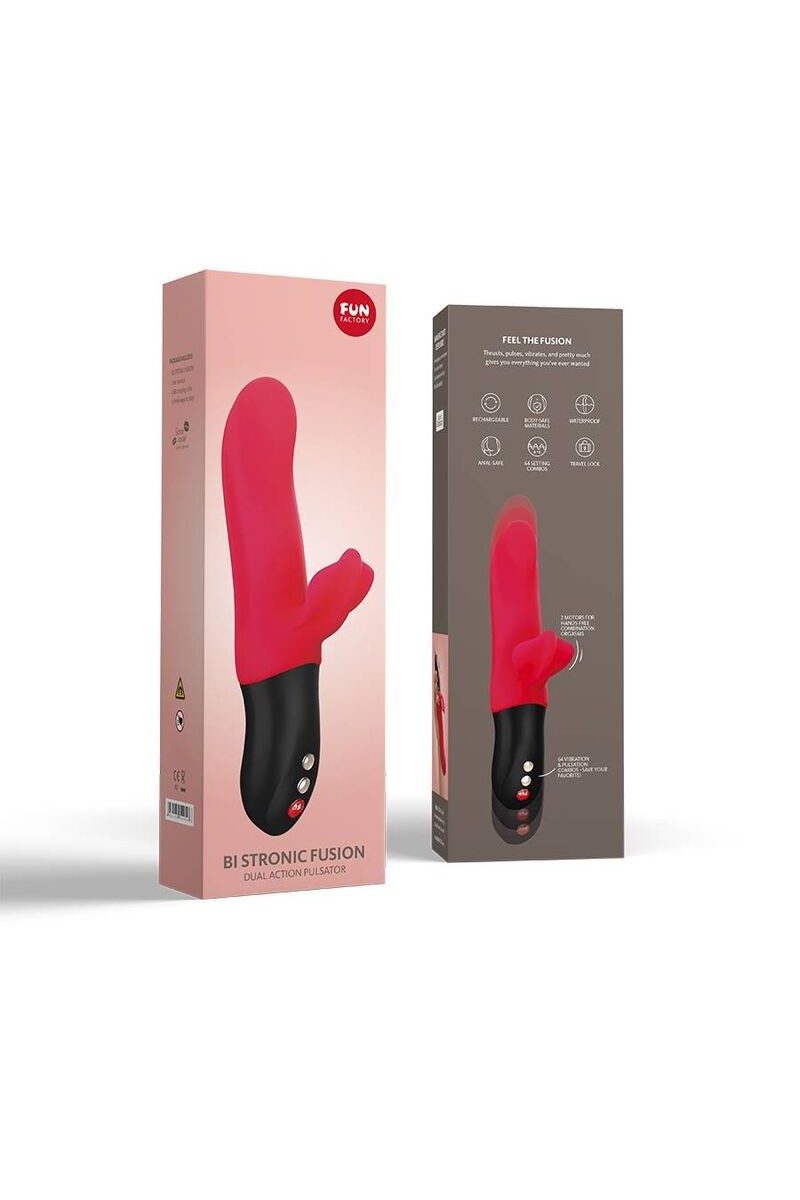FUN FACTORY - BI STRONIC FUSION ROJO INDIA