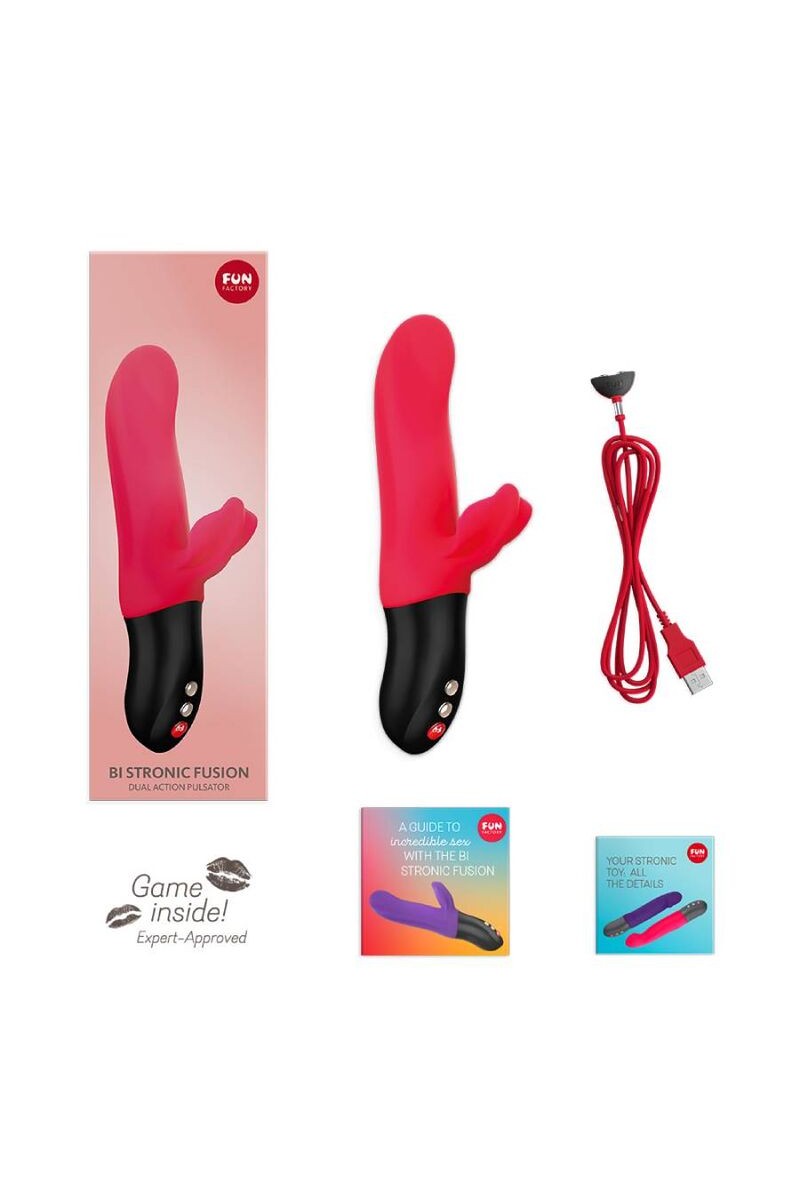FUN FACTORY - BI STRONIC FUSION ROJO INDIA