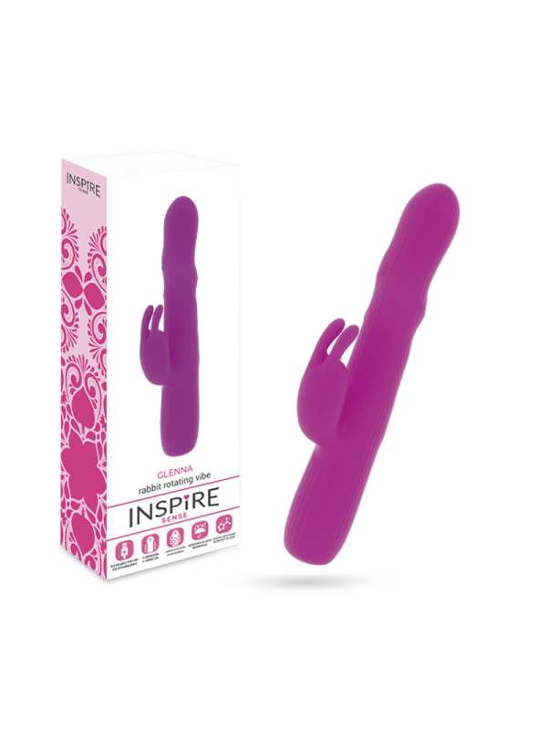 INSPIRE SENSE - GLENNA VIBRATOR RABBIT ROTADOR LILA