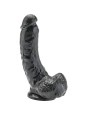 GET REAL - DILDO 20,5 CM CON TESTICULOS NEGRO