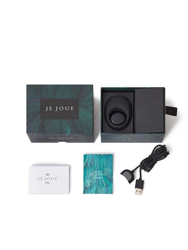 JE JOUE - ANILLO VIBRADOR MIO NEGRO