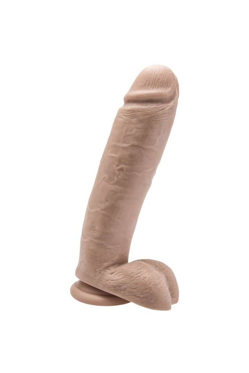 GET REAL - DILDO 25,5 CM CON TESTICULOS NATURAL