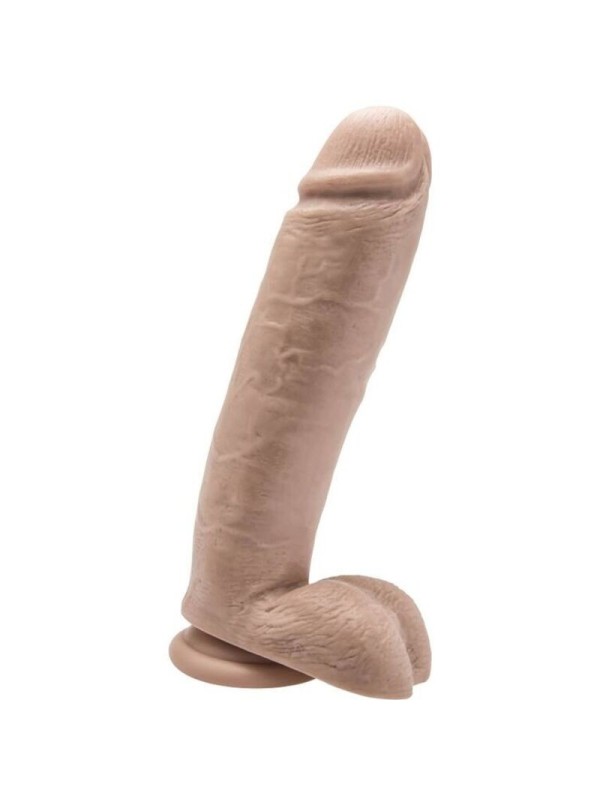 GET REAL - DILDO 25,5 CM CON TESTICULOS NATURAL