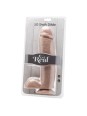 GET REAL - DILDO 25,5 CM CON TESTICULOS NATURAL