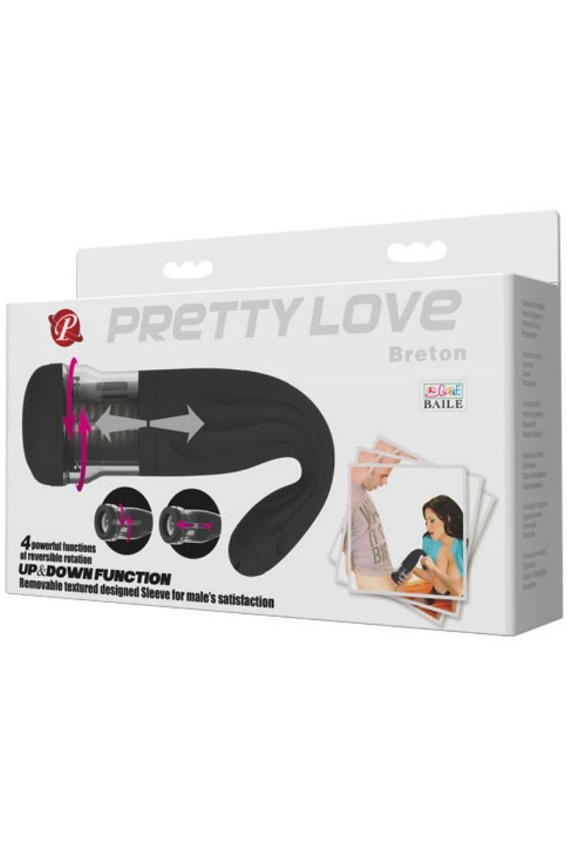 PRETTY LOVE - MALE MASTURBADOR MULTIFUNCIÓN BRETON