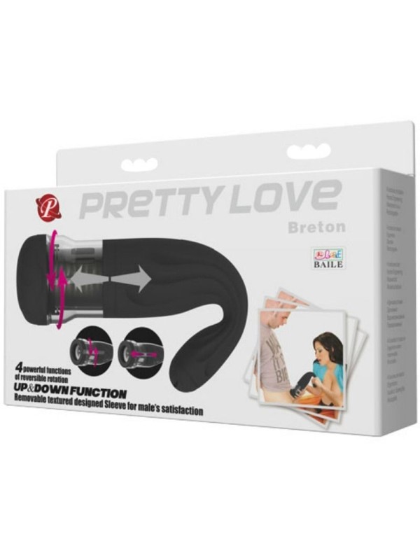 PRETTY LOVE - MALE MASTURBADOR MULTIFUNCIÓN BRETON
