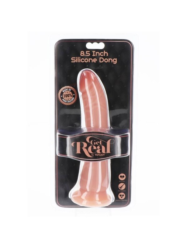 GET REAL - DONG SILICONA 21 CM NATURAL
