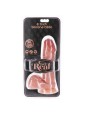GET REAL - DILDO SILICONA 20,5 CM CON TESTICULOS NATURAL