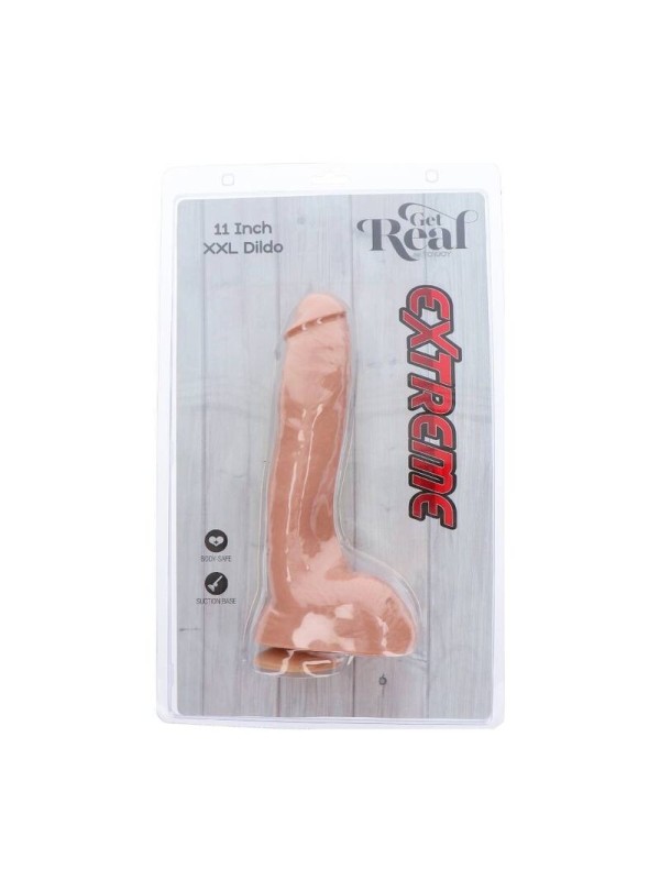 GET REAL - EXTREME XXL DILDO 28 CM NATURAL