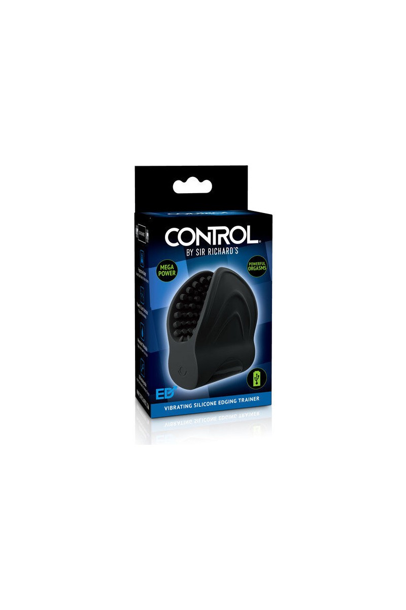 SIR RICHARDS - EDGER MASTURBADOR DE SILICONA CON VIBRACIÓN