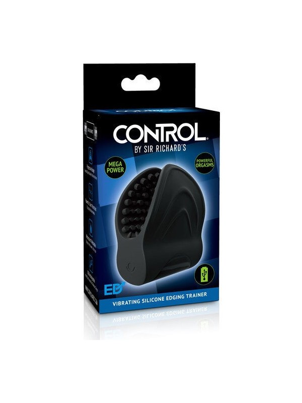 SIR RICHARDS - EDGER MASTURBADOR DE SILICONA CON VIBRACIÓN