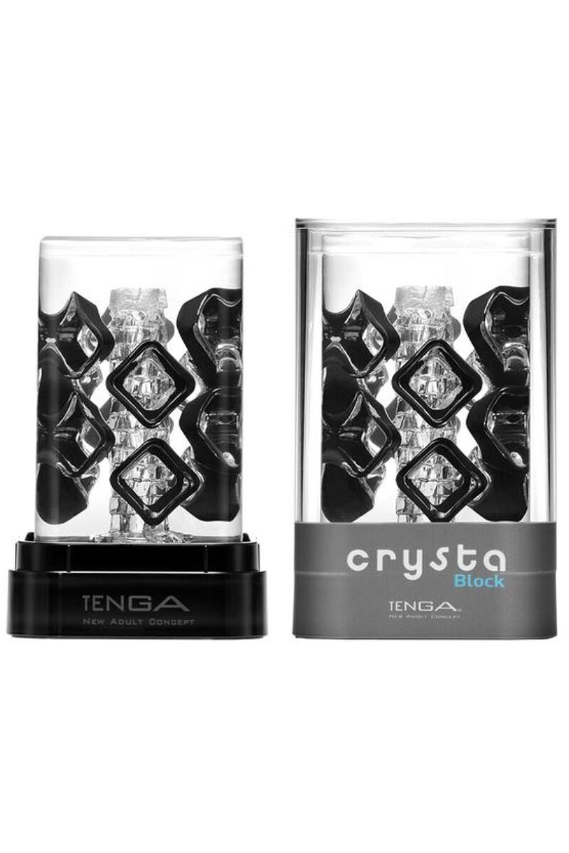 TENGA - CRYSTA MASTURBADOR MASCULINO BLOCK