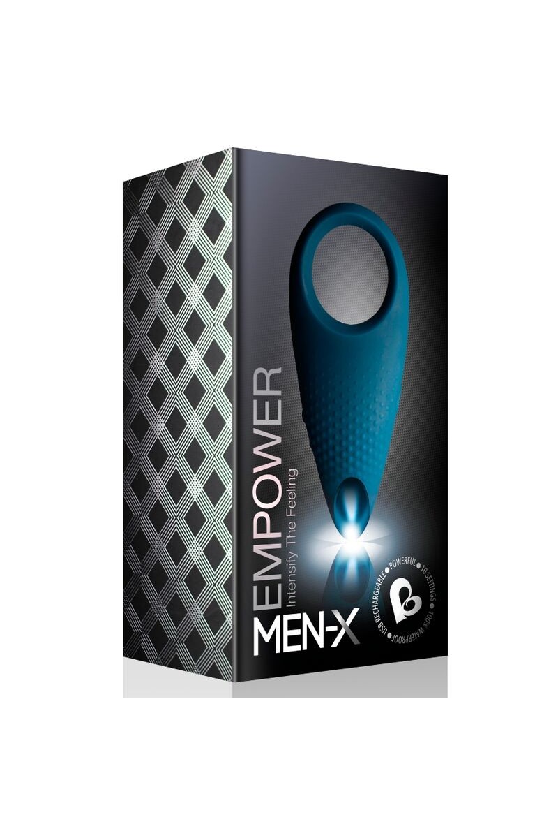 ROCKS-OFF - EMPOWER ESTIMULADOR PAREJAS RECARGABLE - AZUL