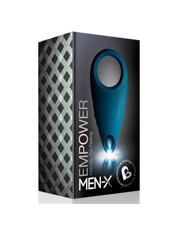 ROCKS-OFF - EMPOWER ESTIMULADOR PAREJAS RECARGABLE - AZUL