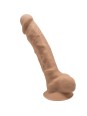 SILEXD - MODELO 1 PENE REALISTICO SILICONA CARAMELO 23 CM