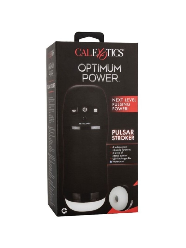 CALIFORNIA EXOTICS - OPTIMUM POWER MASTURBADOR CON VIBRACION Y SUCCION