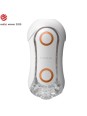 TENGA - FLIP ORB STRONG MASTURBADOR CRASH BLANCO Y NARANJA