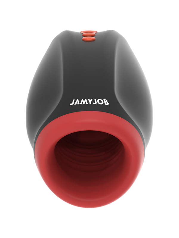 JAMYJOB - NOVAX MASTURBADOR CON VIBRACION Y COMPRESIÓN