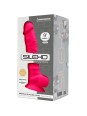 SILEXD - MODELO 1 PENE REALISTICO SILICONA FUCSIA 23 CM