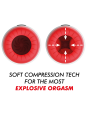 JAMYJOB - ROCKET MASTURBADOR TECNOLOGÍA SOFT COMPRESSION Y VIBRACION