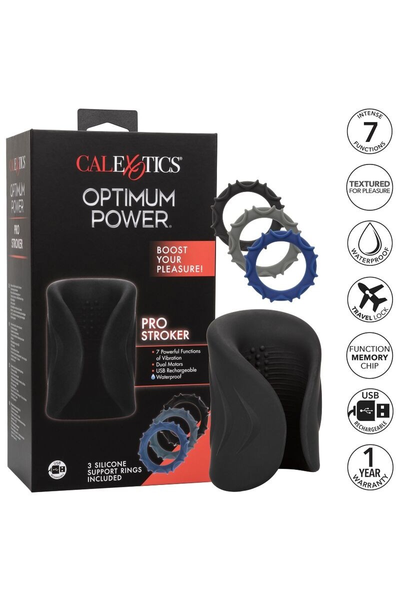 CALIFORNIA EXOTICS - PRO MASTURBADOR STROKER OPTIMUM POWER