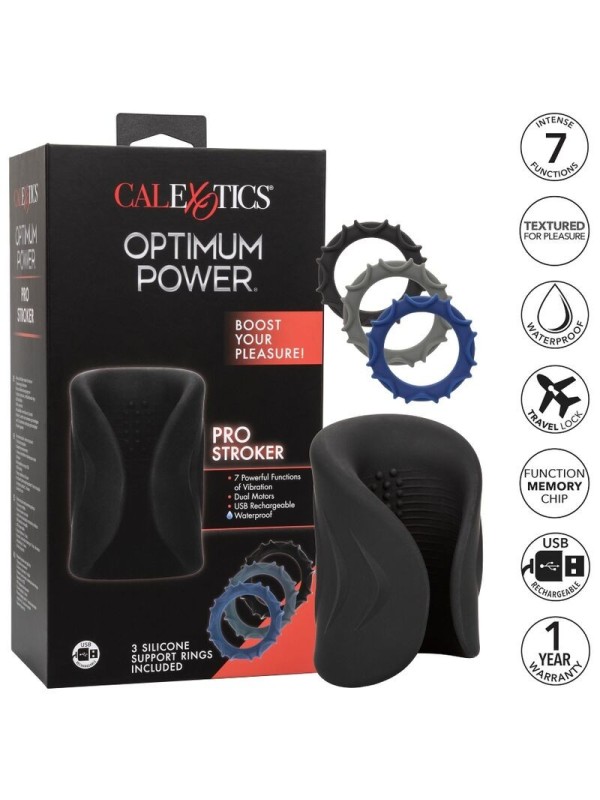 CALIFORNIA EXOTICS - PRO MASTURBADOR STROKER OPTIMUM POWER