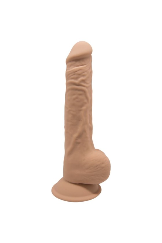 SILEXD - MODELO 1 PENE REALISTICO SILICONA CARAMELO 24 CM