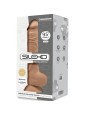 SILEXD - MODELO 1 PENE REALISTICO SILICONA CARAMELO 24 CM
