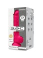 SILEXD - MODELO 1 PENE REALISTICO SILICONA  FUCSIA 24 CM