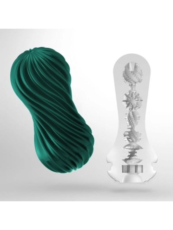 TENGA - FLEX FIZZY GREEN MASTURBADOR