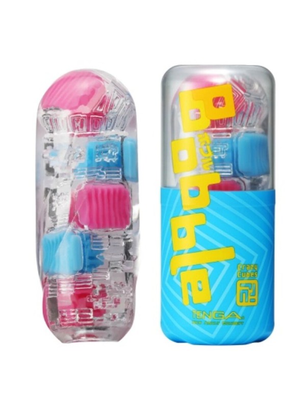 TENGA - BOBBLE CRAZY CUBES MASTURBADOR
