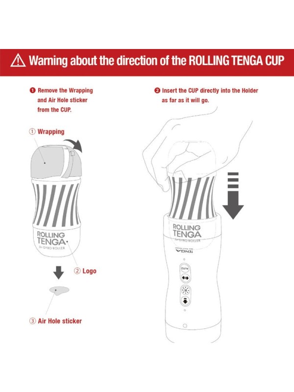 TENGA - VACUUM GYRO ROLLER SUCCIÓN & ROTACIÓN