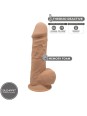 SILEXD - MODELO 1 PENE REALISTICO SILICONA  CARAMELO 21.5 CM