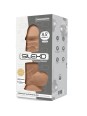 SILEXD - MODELO 1 PENE REALISTICO SILICONA  CARAMELO 21.5 CM