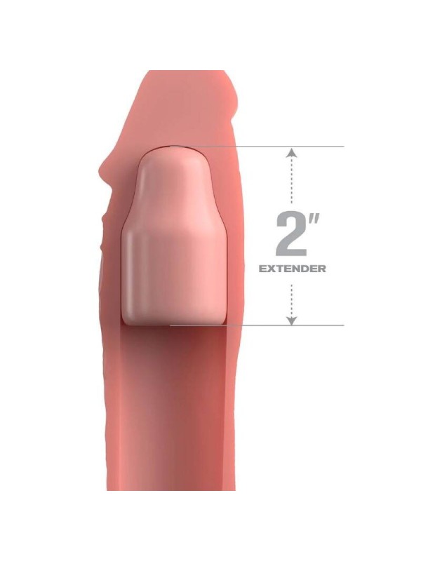 FANTASY X- TENSIONS - PIPEDREAMS EXTENSION W STRAP 15,24 CM SKIN